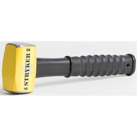 Abc Hammers 2.5 lbs Head with 12 in. Steel Reinforced Poly Handle Sledge Hammer AB1863